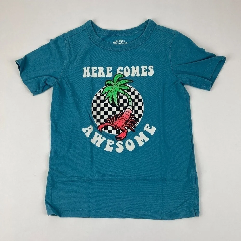 Osh Kosh Originals Boys Tshirt Blue 6